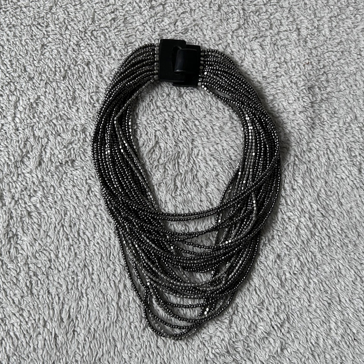 Halsketting zilverkleur