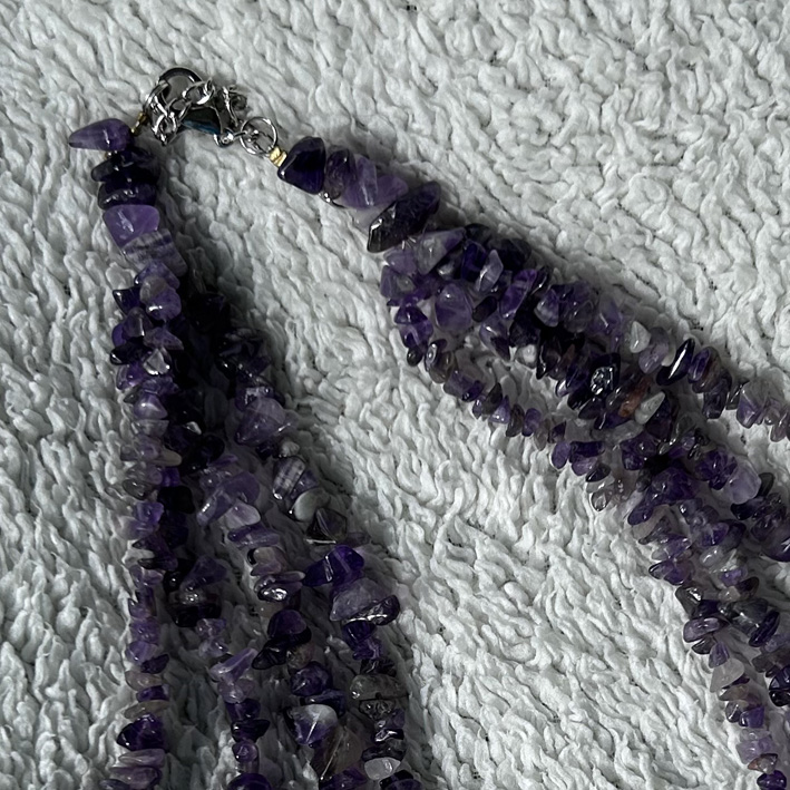 Ketting amethist strengen