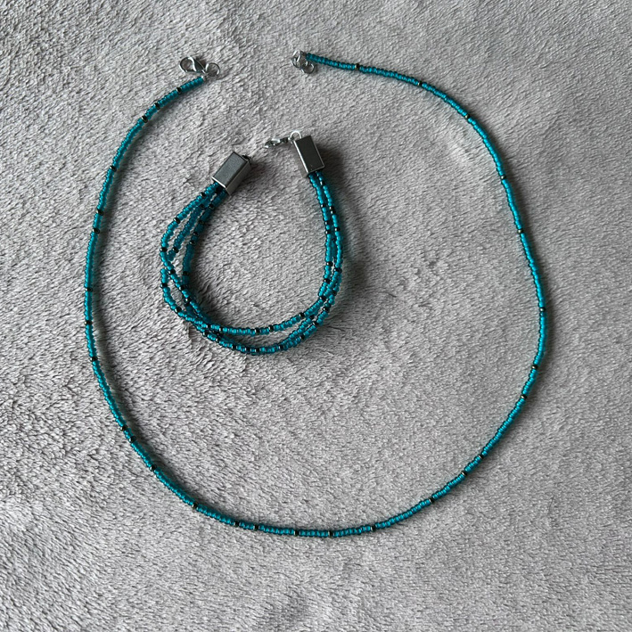 Groen met zilver