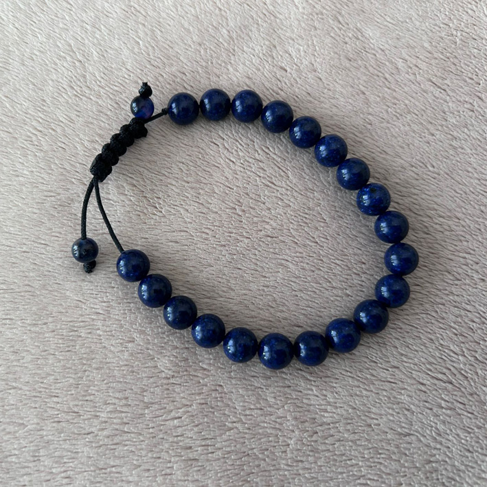 Armband zwart donkerblauw