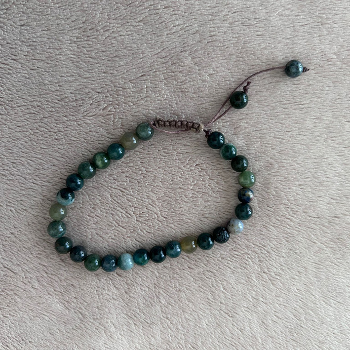 Armband groentinten