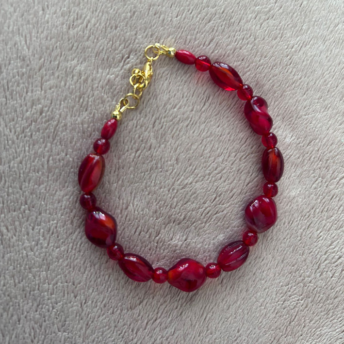 Armband rood