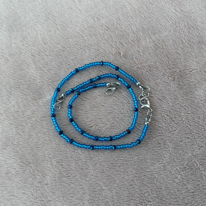 Armband turquoiseblauw