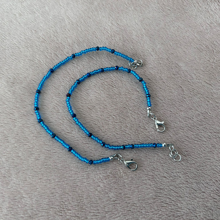 Armband turquoiseblauw